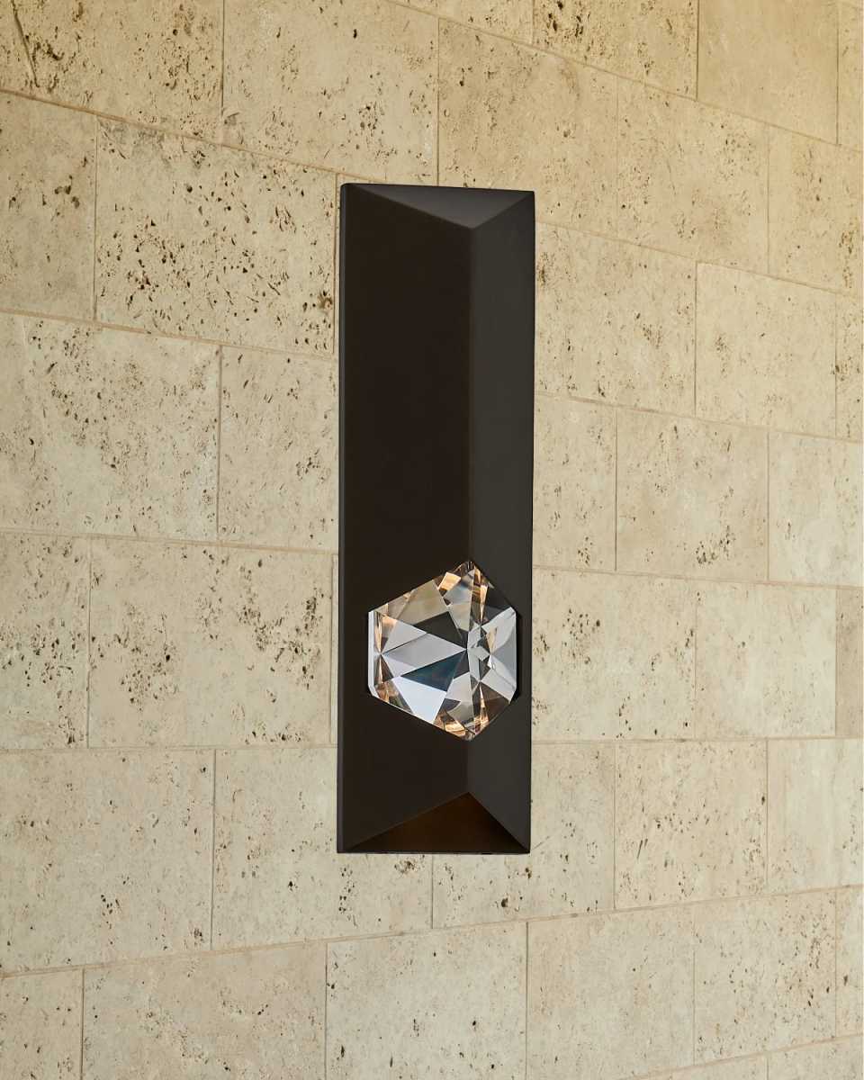Gemma Esterno 17" Outdoor LED Wall Sconce